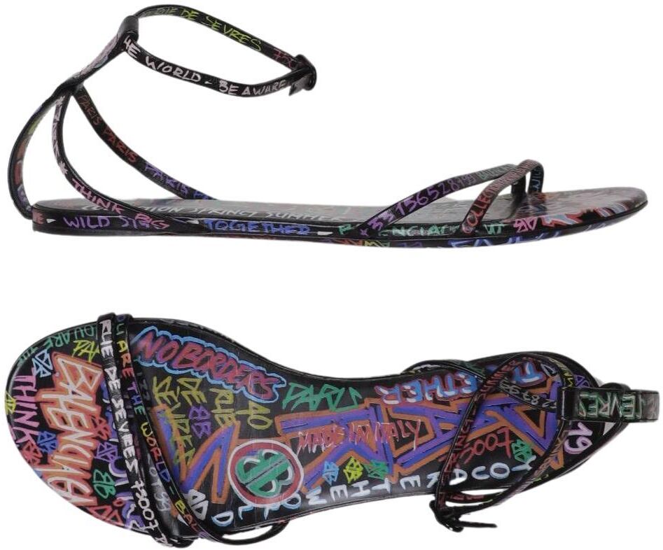 Balenciaga Damen Sandalen, Neon, Gr. EU 37, kein / Etikett - Second Hand