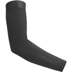 Castelli Espresso Armwarmer Fahrrad Armlinge - light black - L