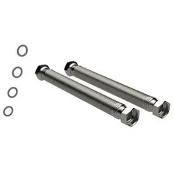 Buderus Installationspaket INPA lang (500-1000) Set 2x Edelstahlwellrohr DN25 einstellbar