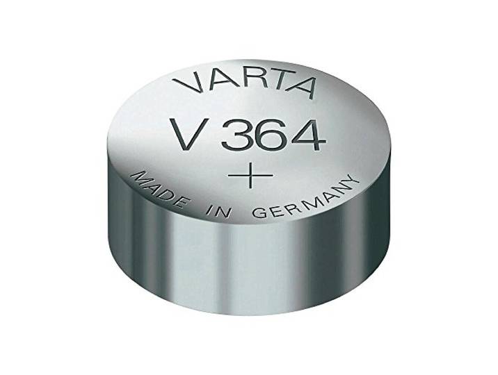 SR 621 SW / SR 60 SW / V 364 Varta 1BL; knoopcel zilveroxide - horlogebatterijen; 1 stuk blister - Varta (V364/...