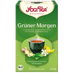 YOGI TEA Grüner Morgen Bio Filterbeutel 17X1.8 g Filterbeutel