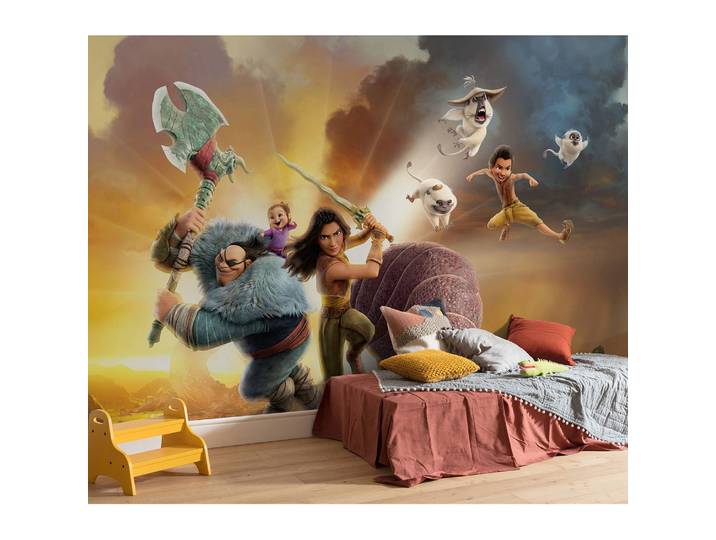 Papier peint intissé Raya Mission 400 x 250cm Multicolore