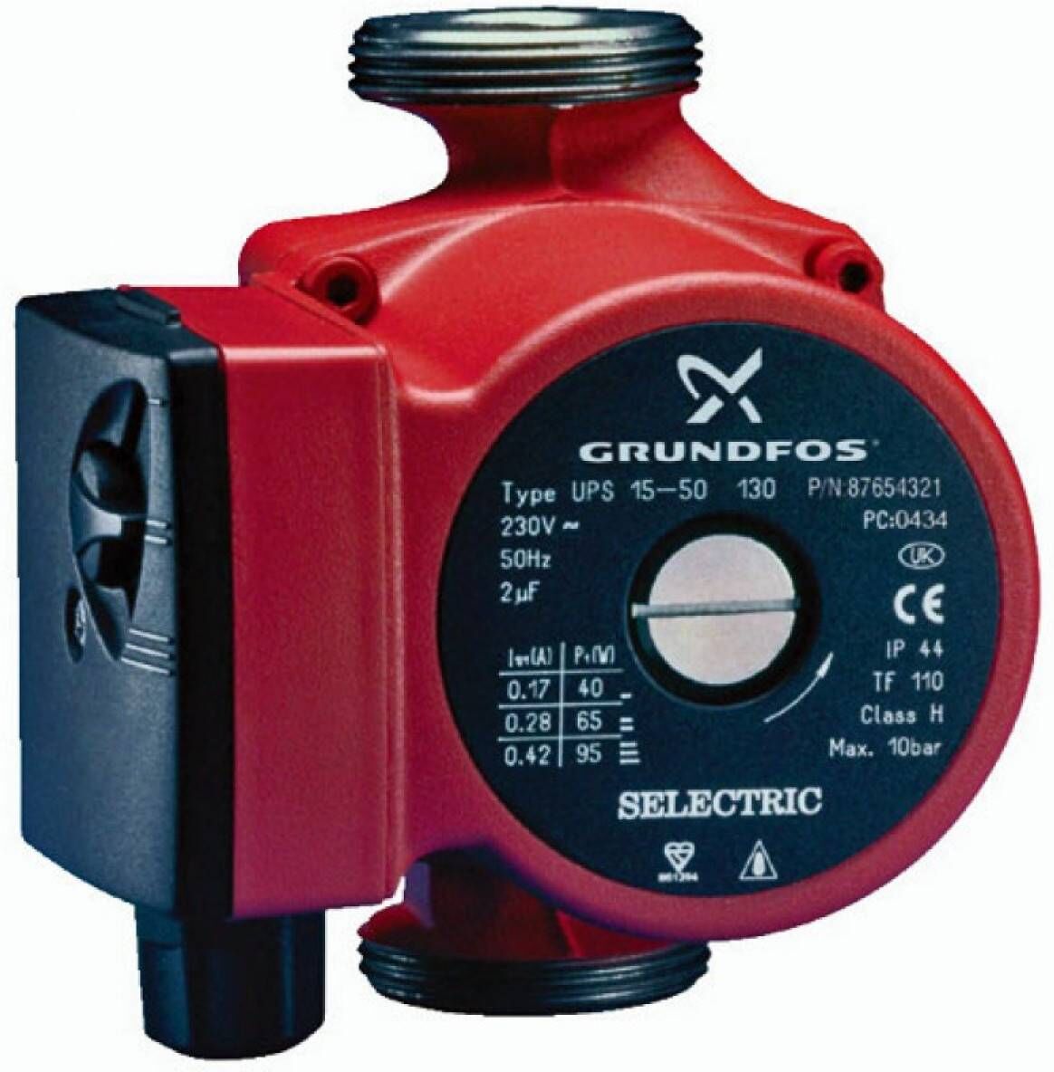 Grundfos Circolatore Elettronico Modello UPS2 32-80/180 a Basso Consumo Energetico