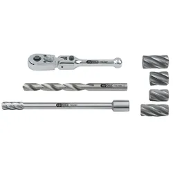 KS Tools ABS-Sensoren-Reibahlen-Satz, 7-tlg - 150.2480