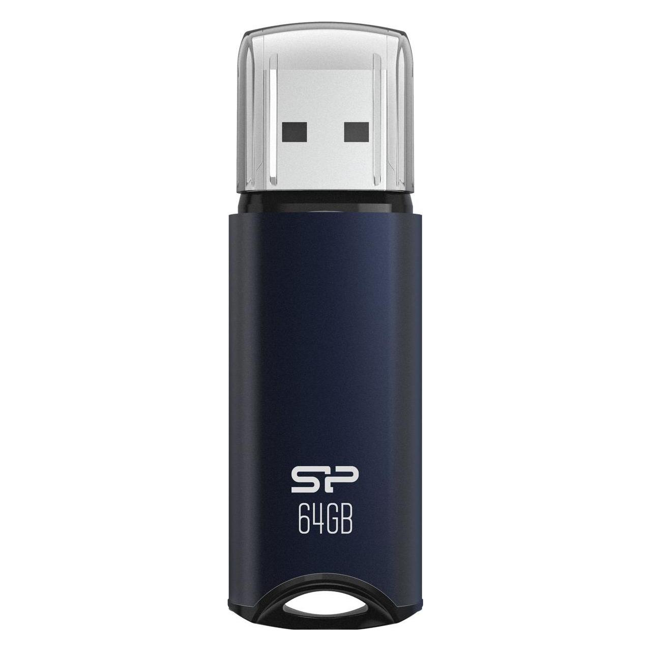 Silicon Power memory USB Marvel M02 64GB USB 3.0 Blue (64 GB, USB-A) (SP064GBUF3M02V1B)