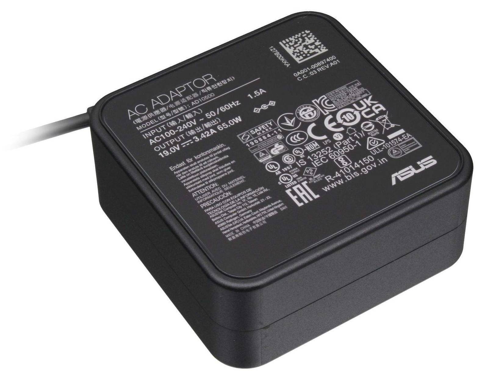 Asus netadapter 65 Watt geschikt voor K401 transformator