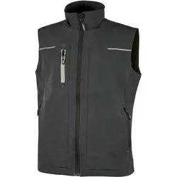 Stretch Weste "SATURN" Performance - L (DE size: M) - asphalt grey