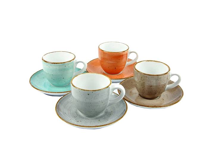 Espressotassen 15 x 20 x 15cm Multicolor/Multicolor
