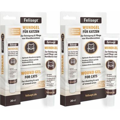 Felisept Wundgel f.Katzen Doppelpack 2x20 ml Gel
