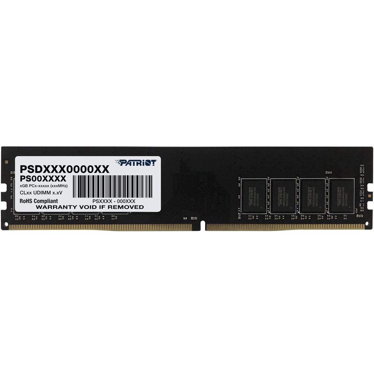 8GB Patriot Signature Line DDR4-2666 DIMM CL19 Single