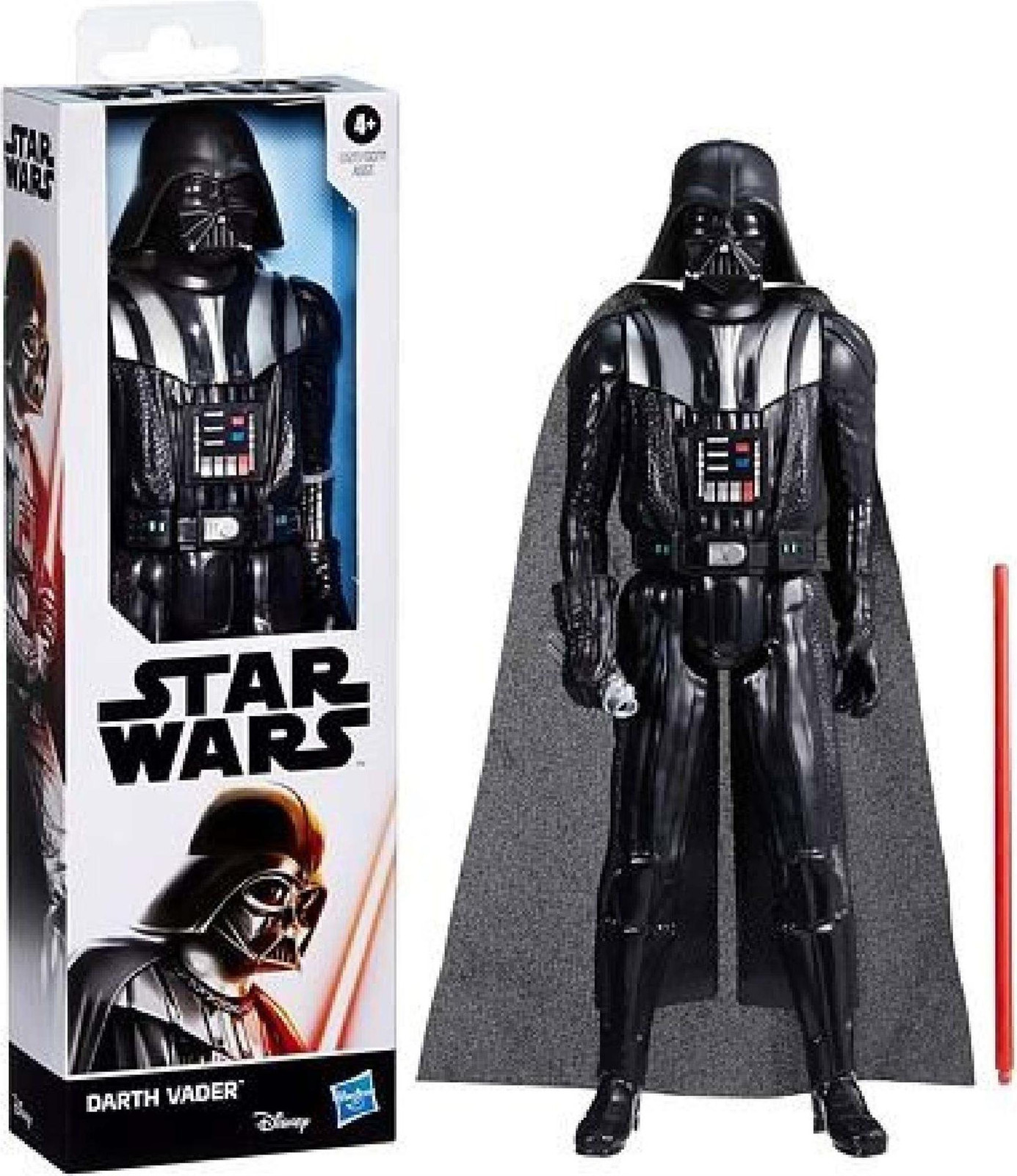 Hasbro Star Wars Titan Hero Series Darth Vader actiefiguur, zwart