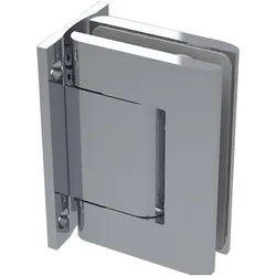 Simonswerk, Türband, Colcom Duschtürband/Hydraulikband 8010BTJC 90° Glas-Wand, Aluminium silberfärbig