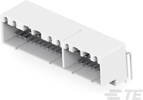 TE Connectivity Leiterplattensteckverbinder Polzahl Gesamt 42 175446-1 Tube