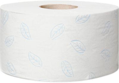 Tork® Premium Toilettenpapier Mini Jumbo Rolle 110253, 2-lagig, extra weich, hochwertig, 12 Rollen á 170 m, weiß
