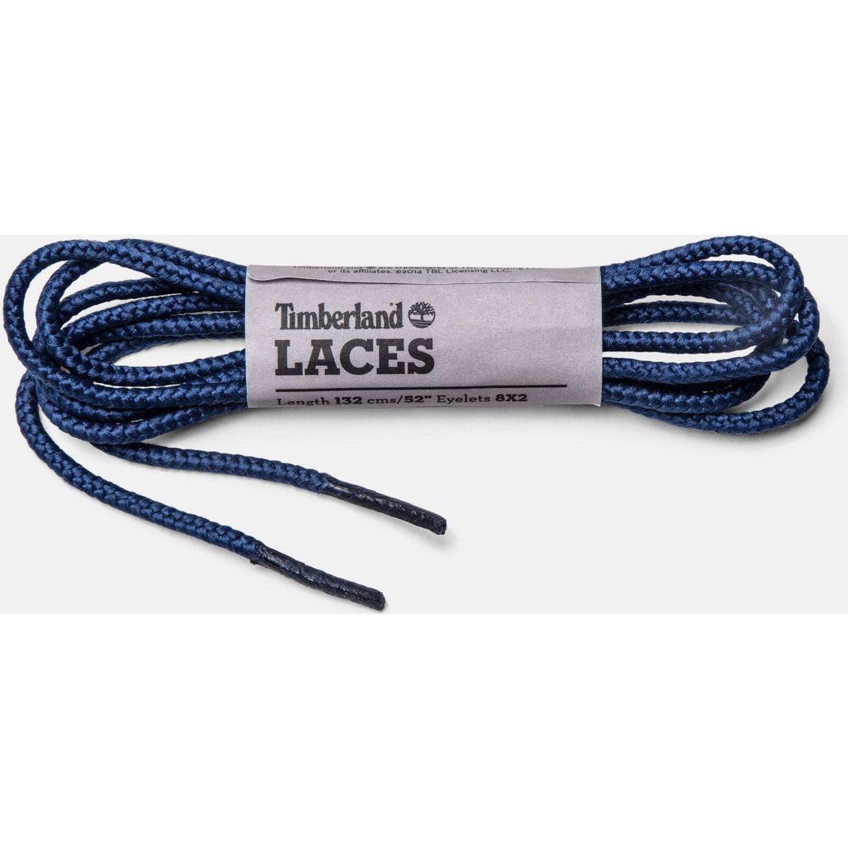 Timberland Mens Round Nylon Laces 52in navy OS TB1PC0324101-OS