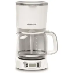 Brandt CAF1318ES Kaffeemaschine, weiß