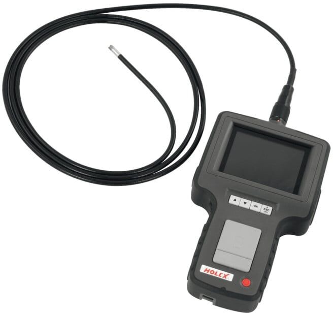 HOLEX Endoscope vidéo avec sonde flexible, ⌀ 5,5 mm 2000 mm (492925 2000)