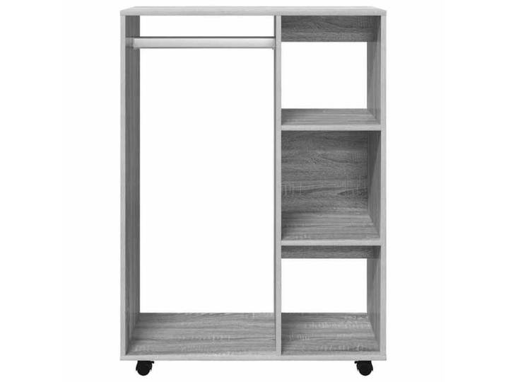 Garde-robe - NGM - Armoire penderie - grande espace - Sonoma gris 80x40x110 cm Bois d'ingénierie LH5735903