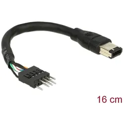 DELOCK FireWire-Kabel FW400 6Pin -> Pfostenstecker St