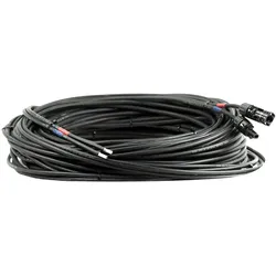 CamperPower Solarkabel 15m 6mm2 12V mit PV-Stecker – Verbindungskabel für Solarladeregler