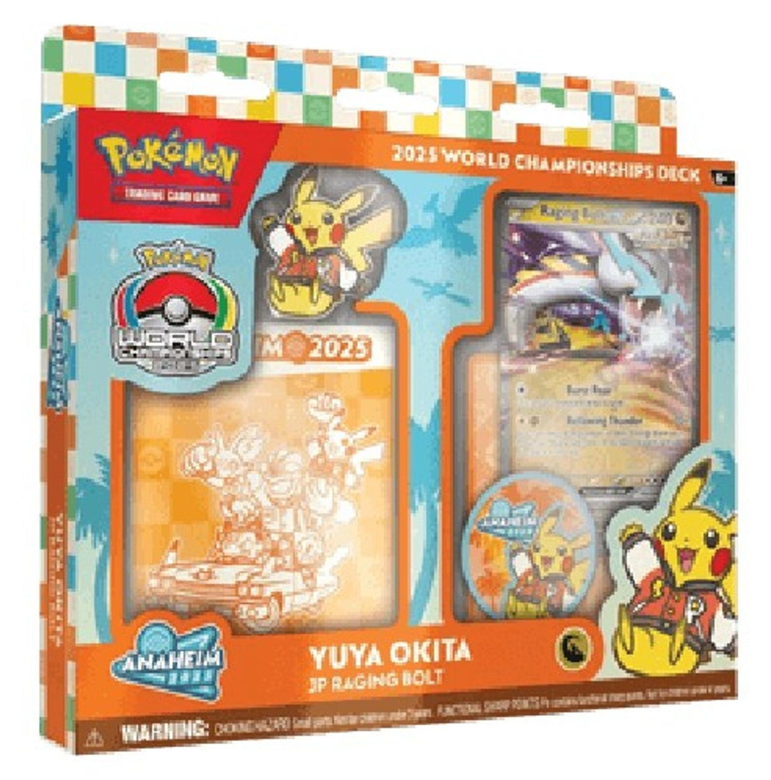 Pokemon WCD 2025 Yuya Okita JP Raging Bolt van The Pokemon Company