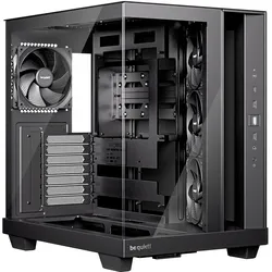 BE quiet! Light Base 500 Black, schwarz, Glasfenster