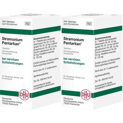 Stramonium Pentarkan Tabletten 2x 2x200 St