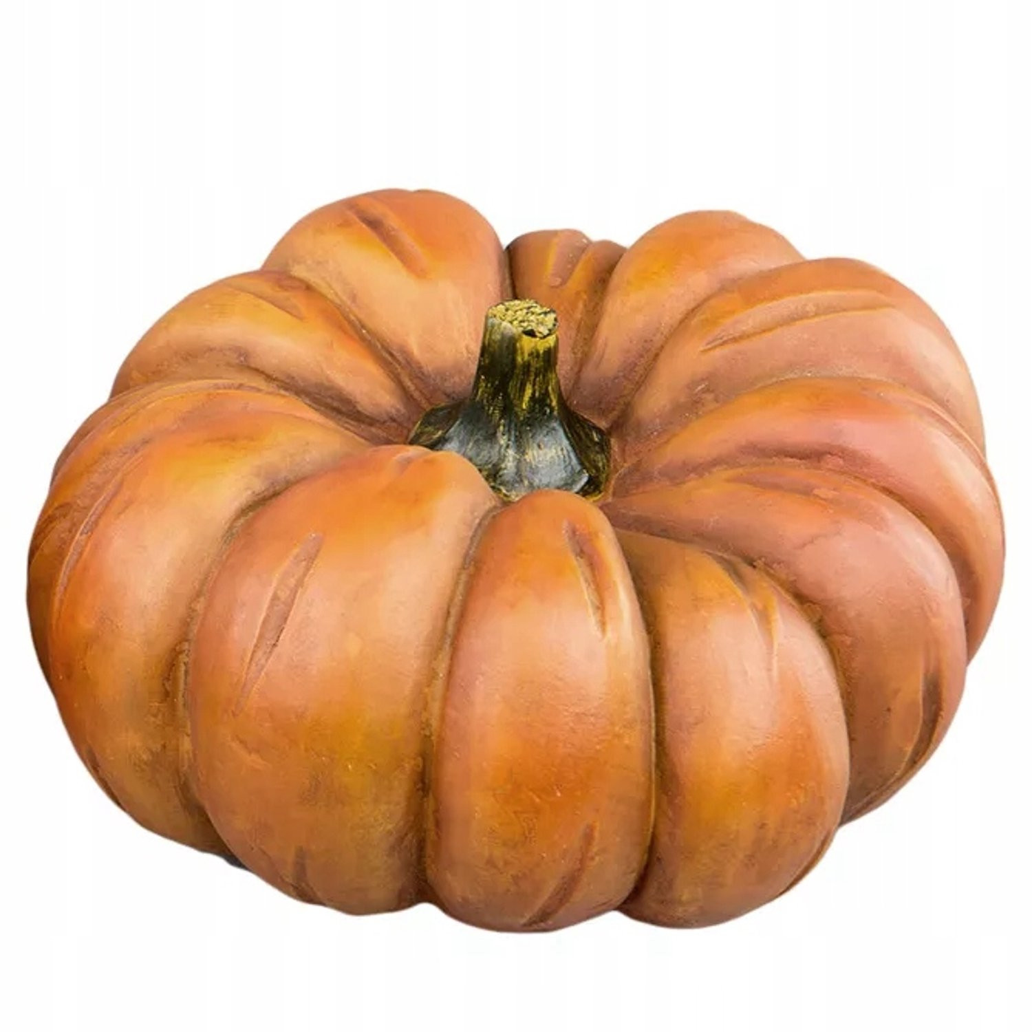 Merkloze Pompoen Decoratie voor Herfst en Halloween, 20 cm