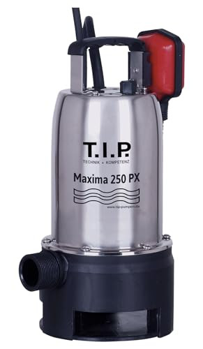 T.I.P. Maxima 250 SX Dompelpomp, Roestvrij staal, 14.500 l/u debiet