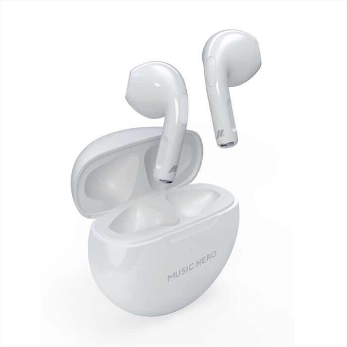 SBS Auricolare Semi In Ear Case 200 Mah-bianco