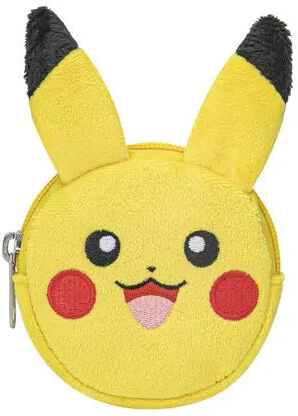 Porte monnaie rond 9cm Pokemon jaune - Khadou
