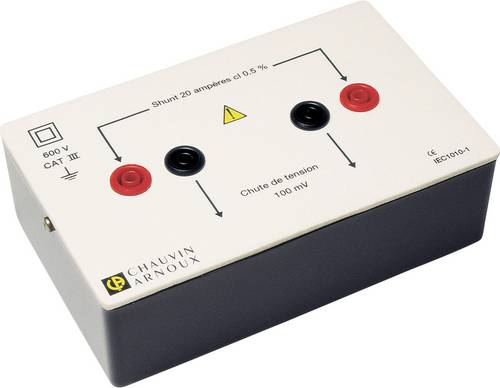 Chauvin Arnoux Messstrom 10A Spannungsabfall (num) 100mV Nebenwiderstand 10A - 100mV
