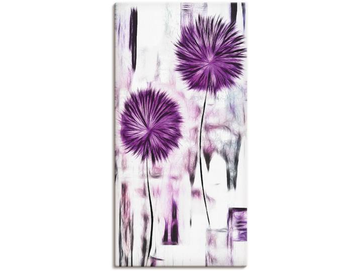 Wandbild ARTLAND Blumen , lila (farbe bild(er): lila), B:20cm H:40cm, Bilder, Wandbild, als Leinwandbild, Poster in verschied. Grössen