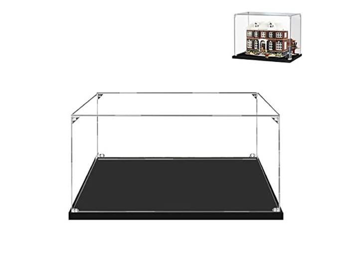Hosdiy 3mm Acryl Vitrine Schaukasten für (Kevin Allein Zuhaus Home Alone) Modell - Kompatible mit Lego 21330 - Vitrine (Nur Vitrine, Ohne Bausteine Modell)