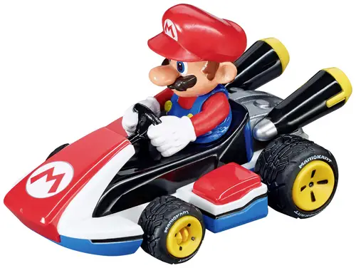 Carrera 20064033 GO!!! Auto Slotcar mit Mario "Mario Kart"