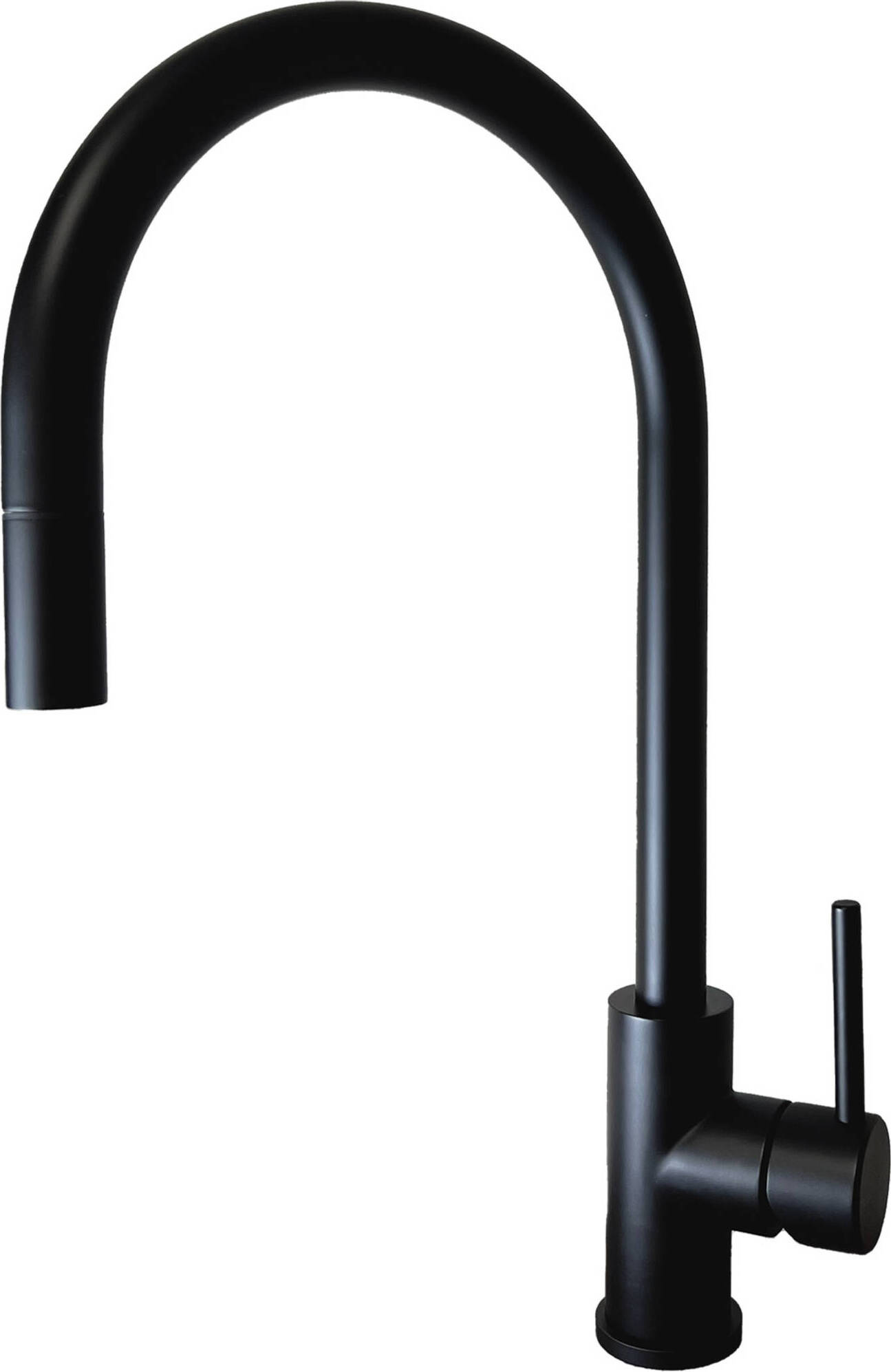 Caressi Black Line Küchenarmatur Schwarz