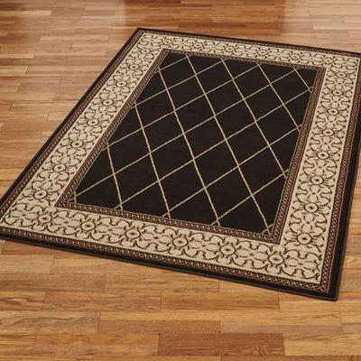 Oriental Weavers-Sphinx / Excl "Hastings Rectangle Rug, 3'10"" x 5'5"", Gold/Black"