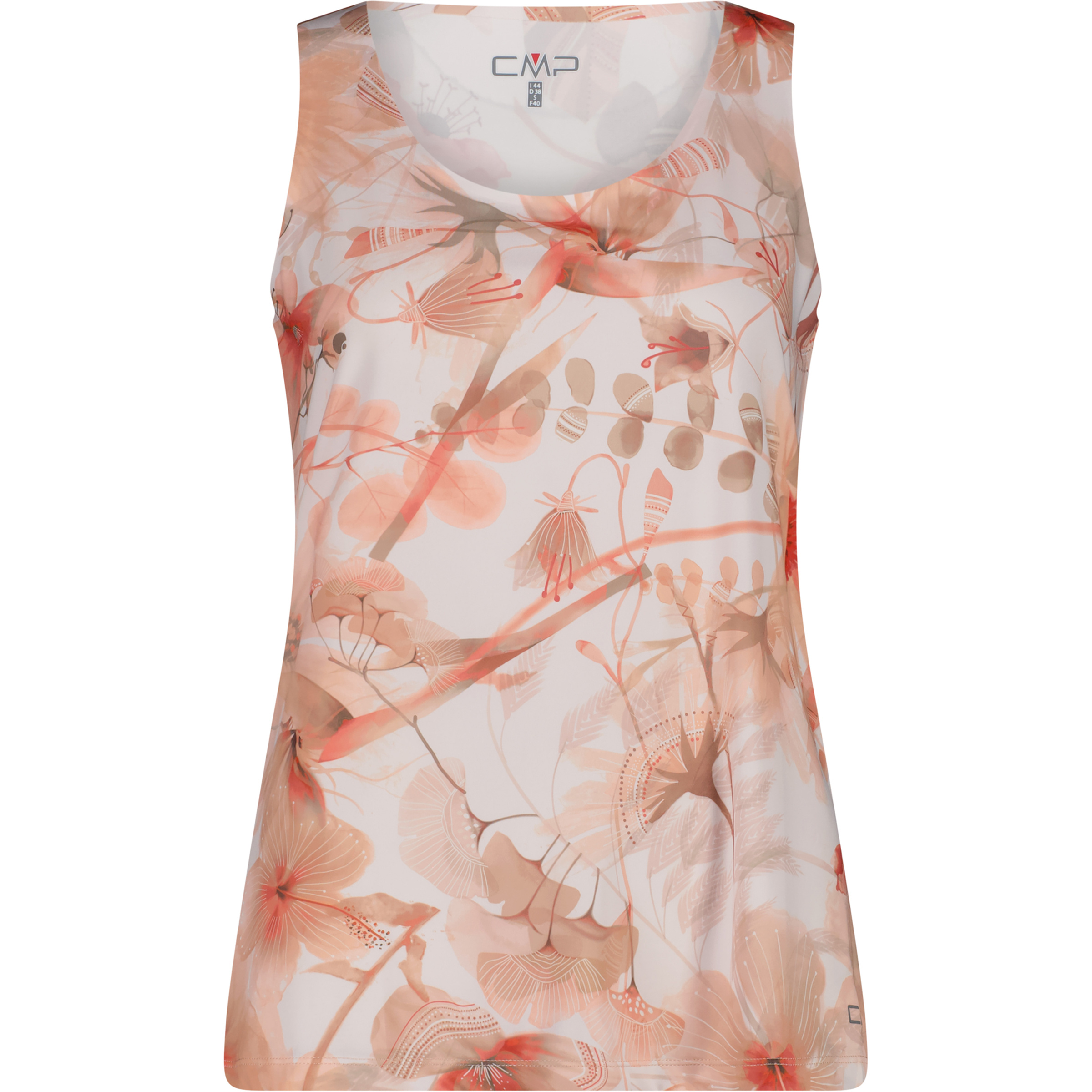 CMP Top Damen Tanktops rosa Größe M Trekking Schnell trocknend