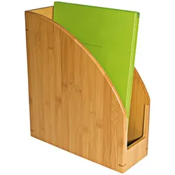 WEDO Stehsammler Bambus braun , DIN A4