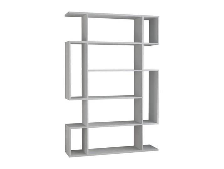 Calicosy Bücherregal Mito - 108/25/161 cm, Weiß, 25x161x31 cm, Wohnzimmer, Regale, Bücherregale