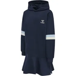 hummel hmlBEVERLY Hoodie-Dress Mädchen black iris 110