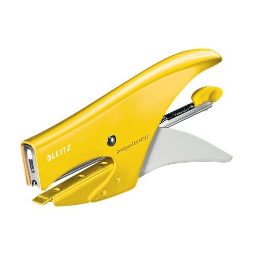 LEITZ Heftzange 5531 WOW gelb-metallic