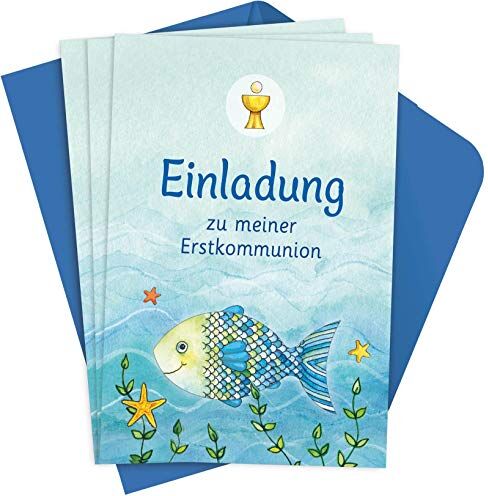 Der Wunschfisch: Einladungskarten zur Erstkommunion - Preis vom 17.10.2026 19:25:27 h