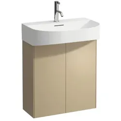 LAUFEN Sonar Waschtisch-Unterbau H4054830340401 58x60x24cm, 2 Türen, Gold