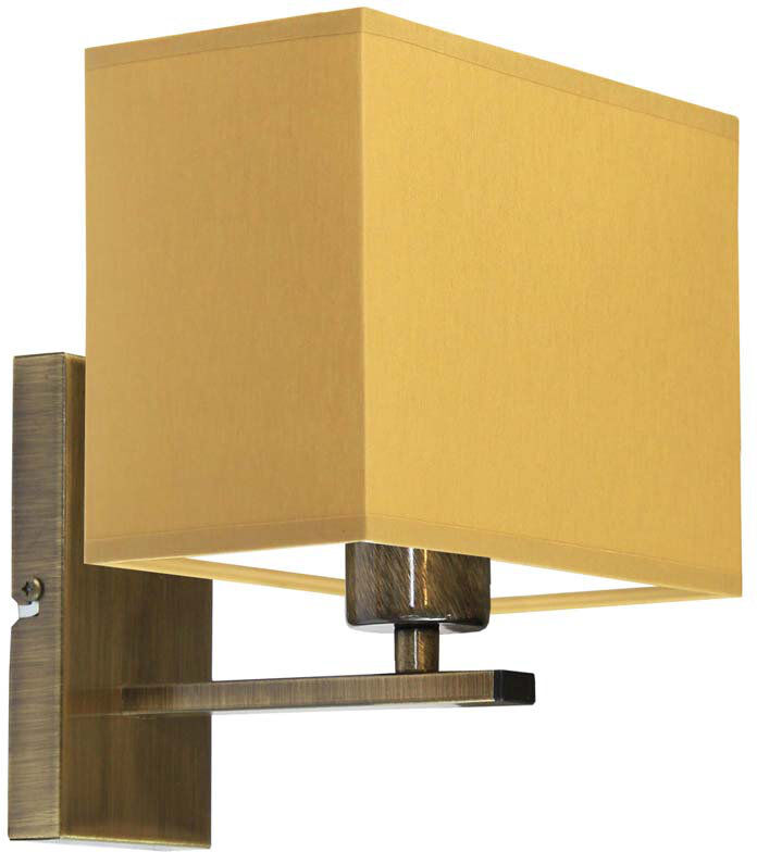 17 Stories Asavira Armed Sconce Mustard/Antique Gold