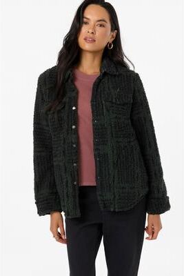 O'Neill s Zuma High Pile Jacket in Hunter Green, Size XL, Polyester