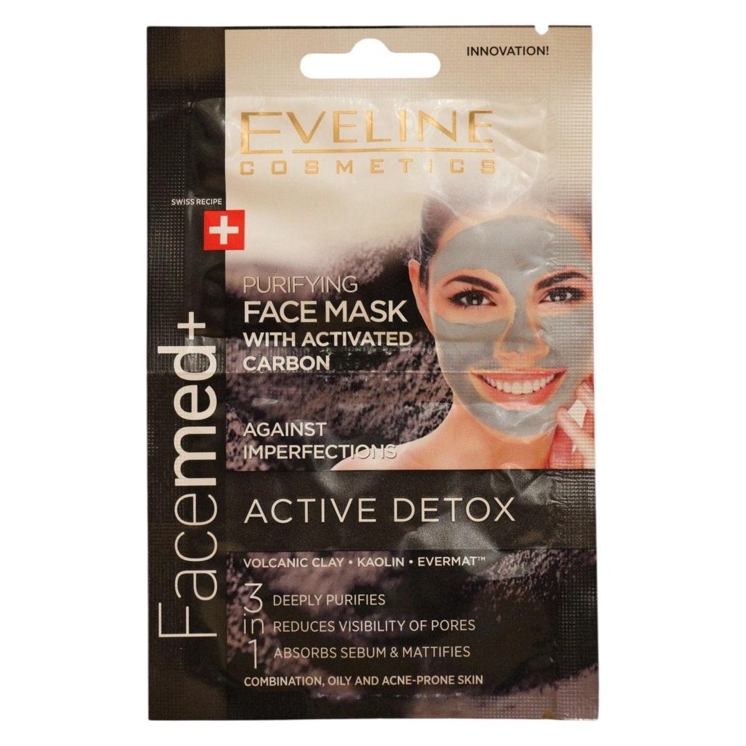 Eveline Active Detox Face Mask with Active Carbon for Combination and Oily Skin 5ml (5 ml) (48299486)