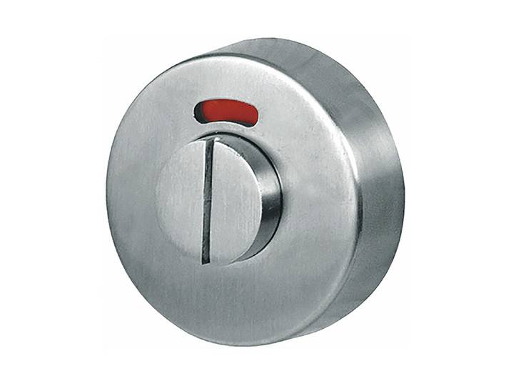 Lienbacher Rosetten-Garnitur WC mit Riegel Inox ⌀ 5.2 cm