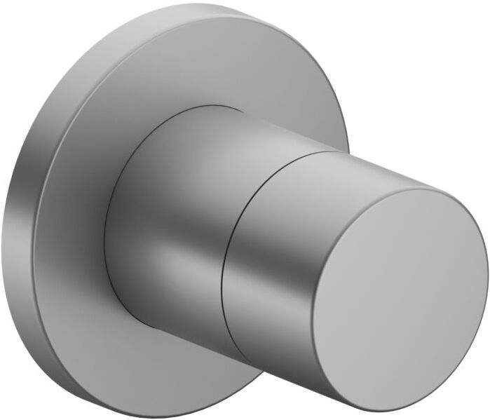 Keuco IXMO Pure 3 Wege Umstellung 59548170001 Unterputz Montage, rund, Aluminium-finish