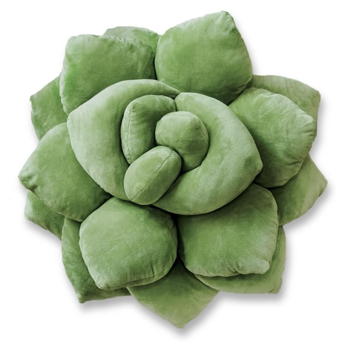 Omgoods Succulent Cactus Decoratiekussen voor Groene Liefhebbers